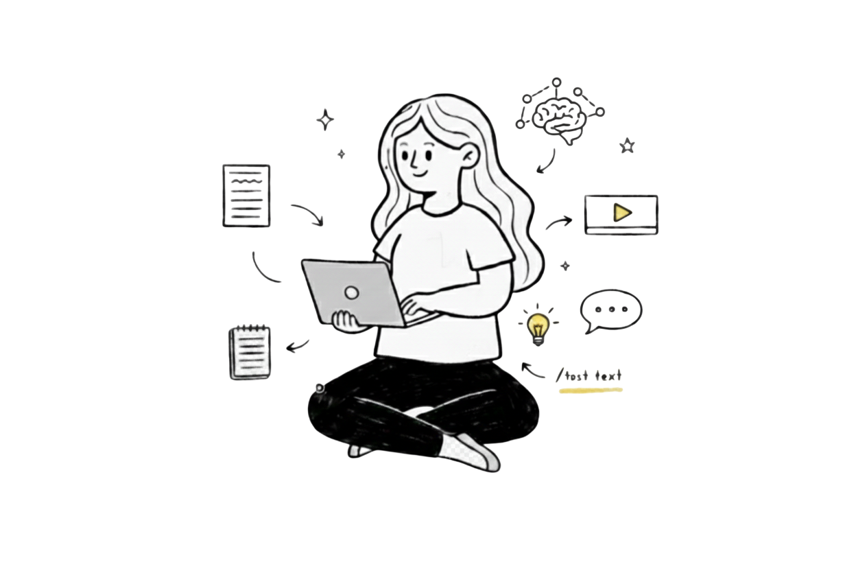 Save content illustration