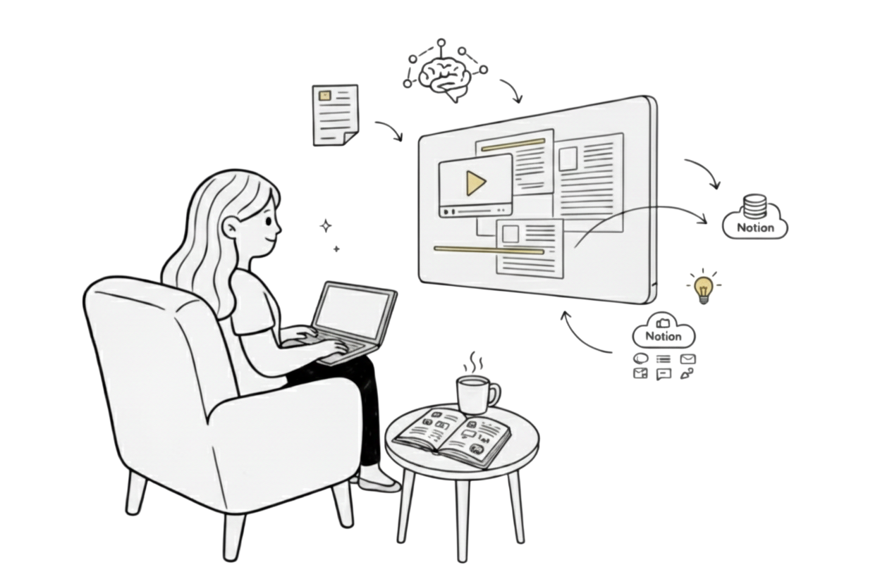 Save your thoughts illustration